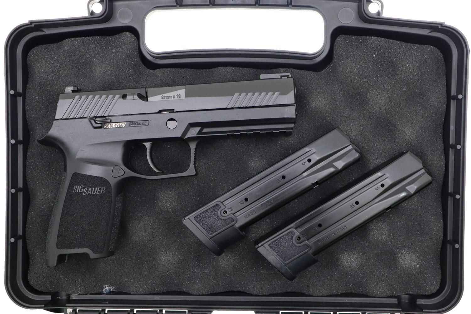 SIG P320, TACOPS Pistol, As NIB, 58B149663, FB01257