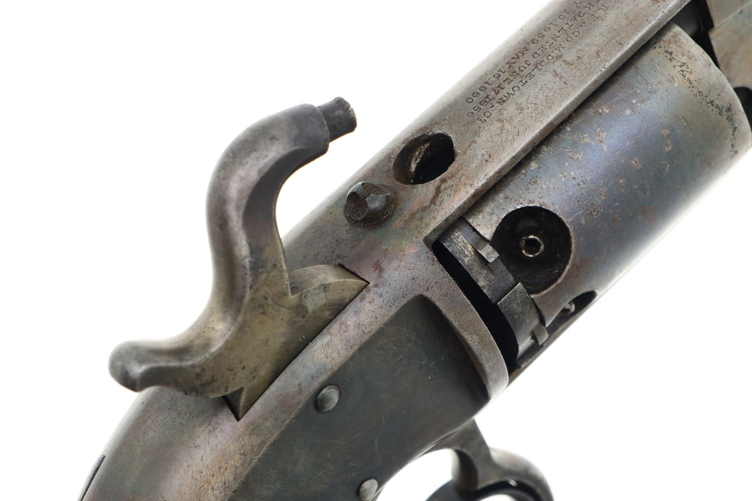 Savage Navy 1861 Revolver, Civil War Era, Antique, O-118 - Image 4