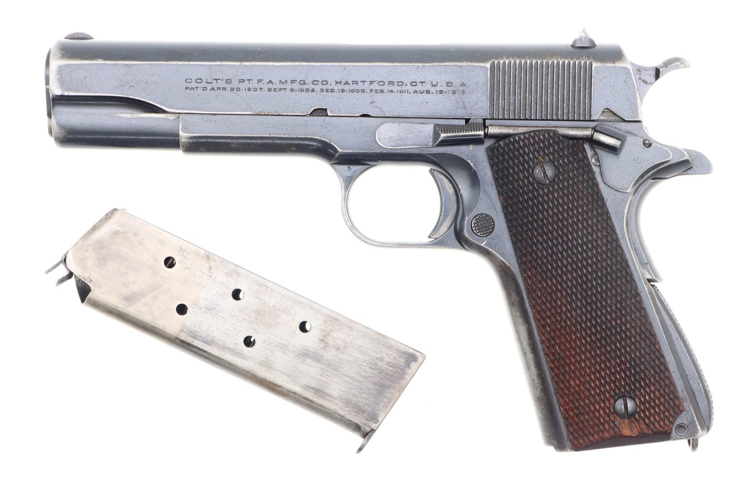 Scarce Colt 1911A1, Government Model, Shanghai Police