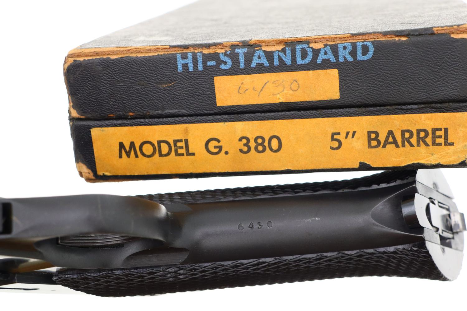 Spectacular Hi-Standard, High Standard, G 380, Near NIB, 6430, FB01263 - Image 14