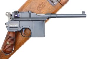 Superb Mauser C96 Broomhandle Pistol, Early 1930 Commercial, Stock FB00335