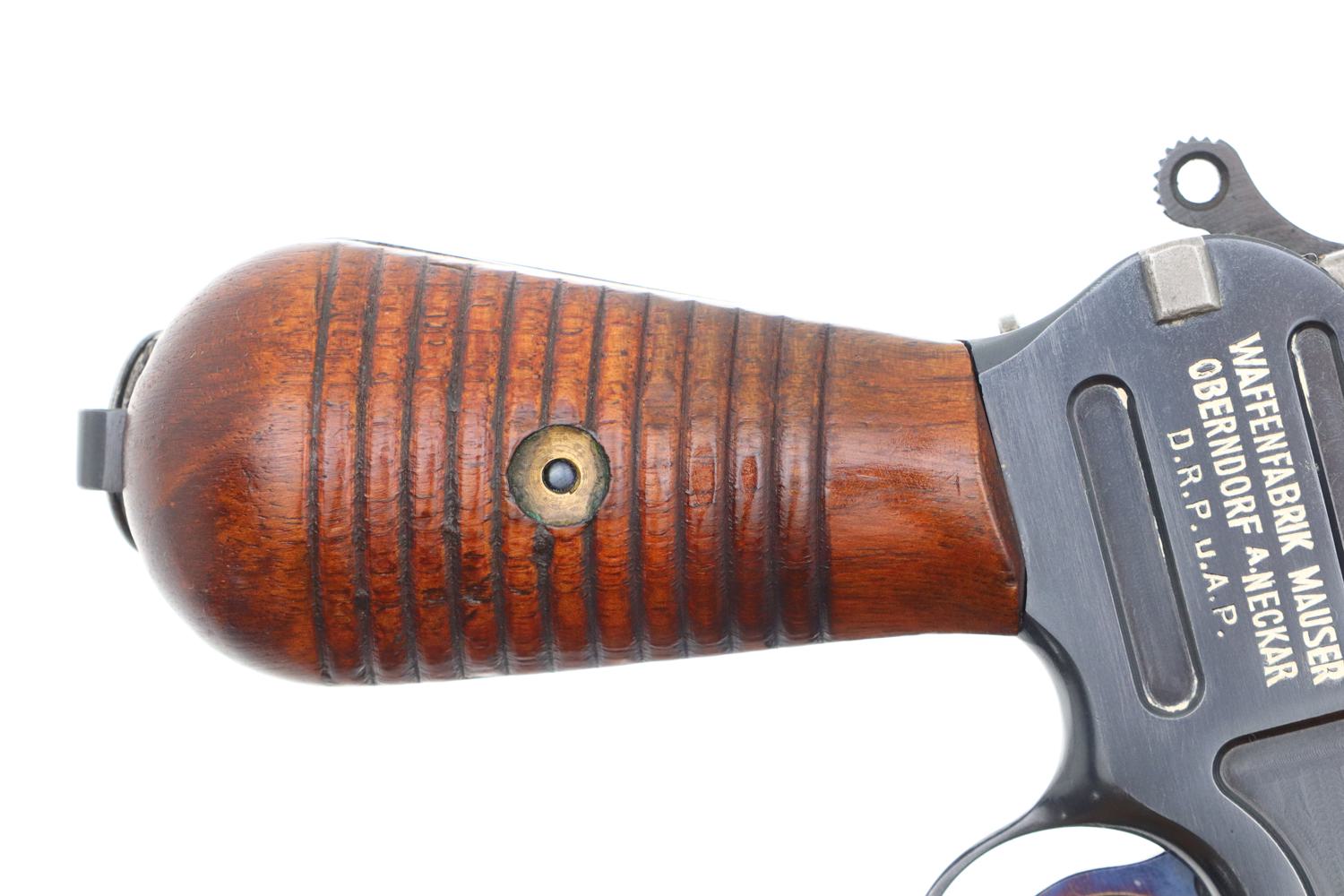 Superb Mauser C96 Broomhandle Pistol, Early 1930 Commercial, Stock FB00335 - Image 10