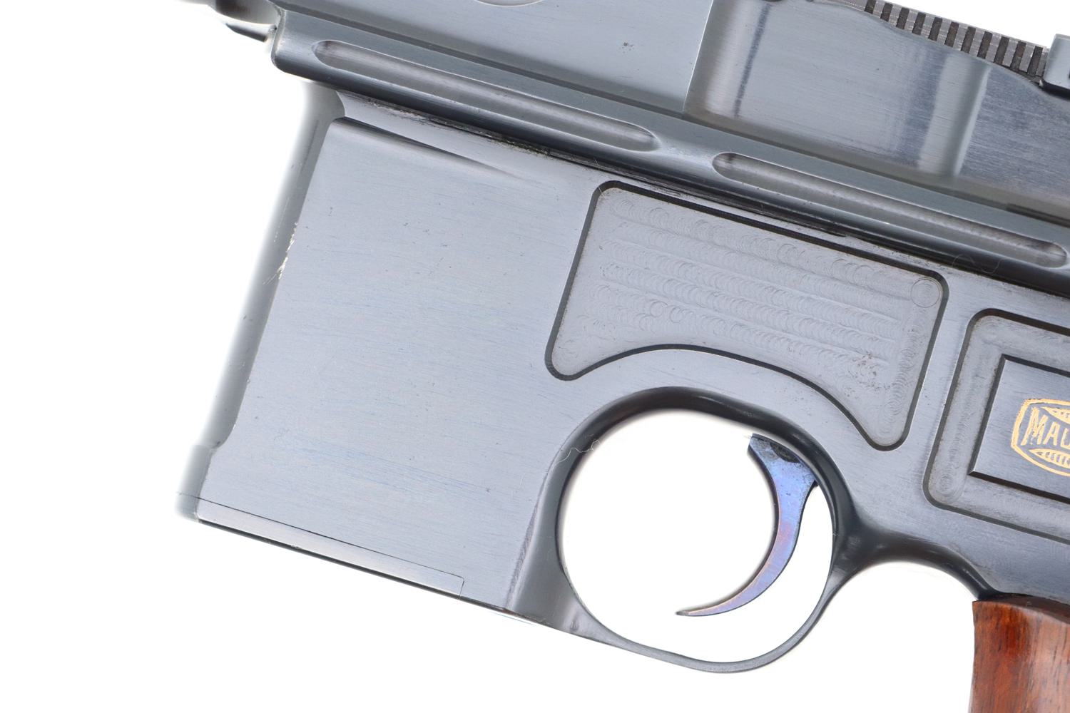 Superb Mauser C96 Broomhandle Pistol, Early 1930 Commercial, Stock FB00335 - Image 11