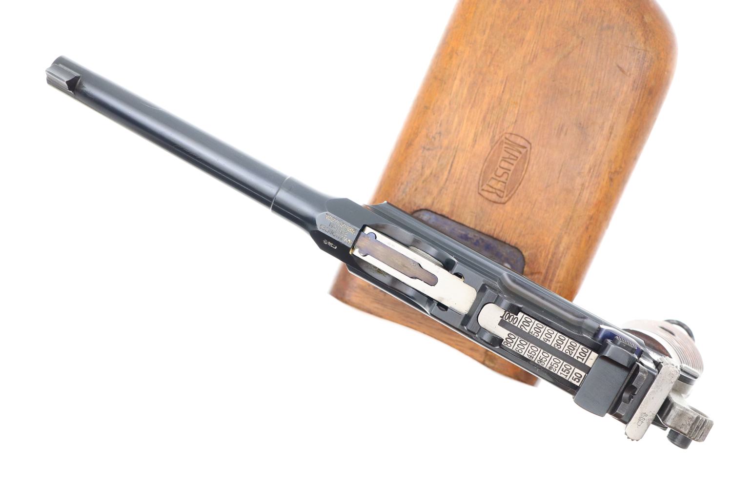 Superb Mauser C96 Broomhandle Pistol, Early 1930 Commercial, Stock FB00335 - Image 16