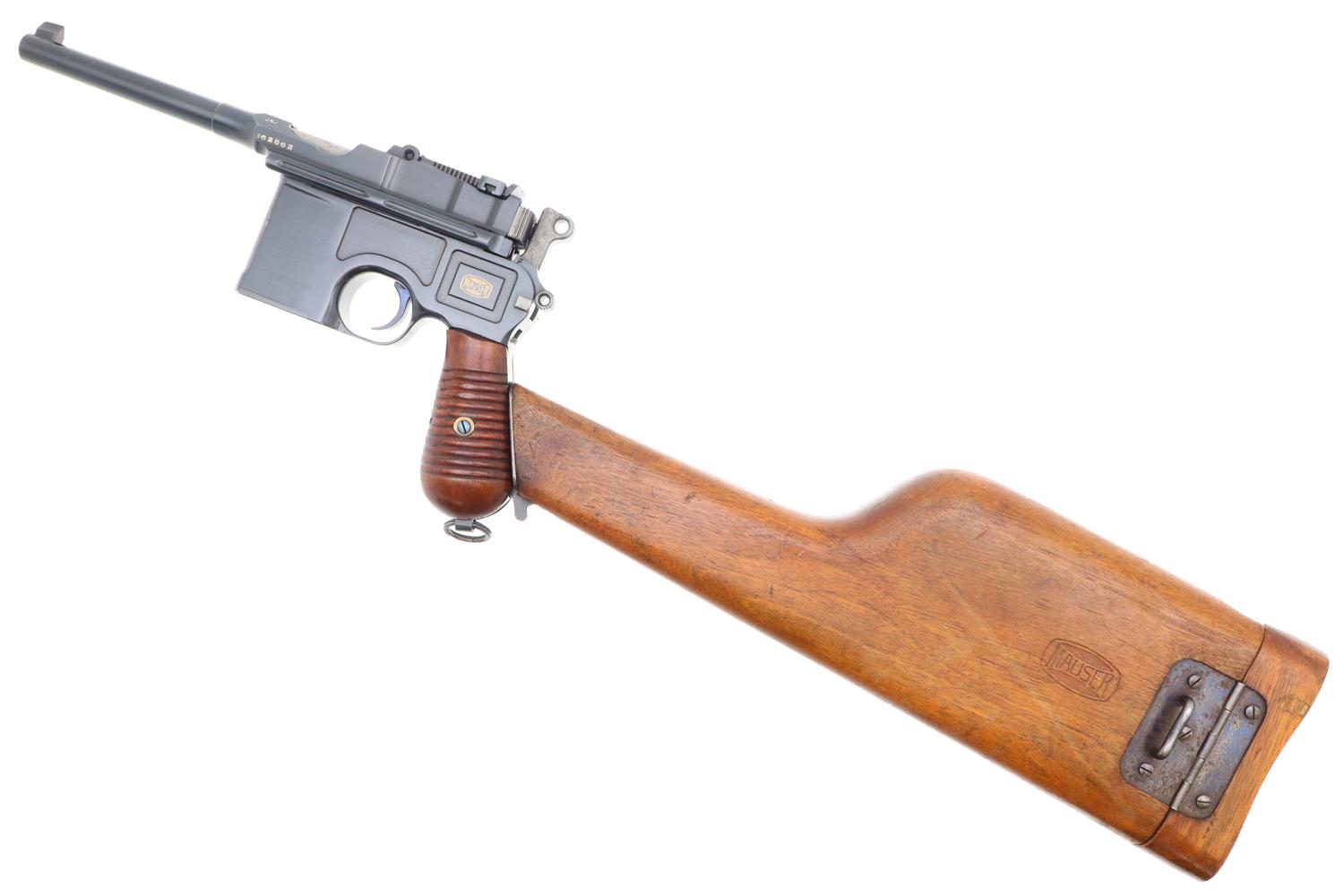 Superb Mauser C96 Broomhandle Pistol, Early 1930 Commercial, Stock FB00335 - Image 17