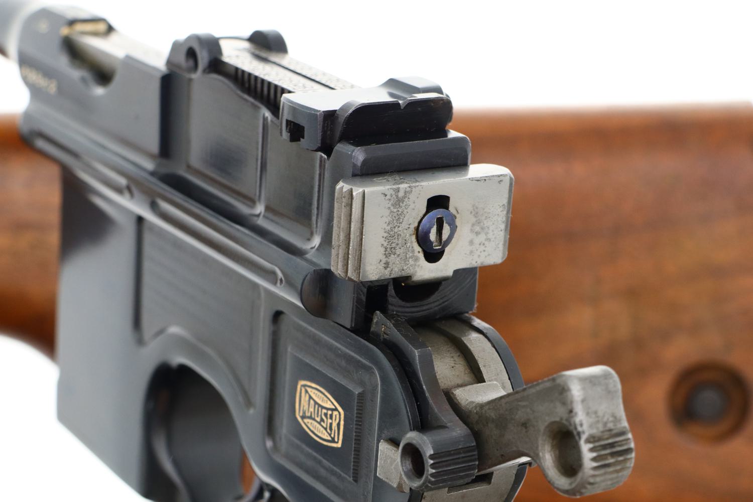 Superb Mauser C96 Broomhandle Pistol, Early 1930 Commercial, Stock FB00335 - Image 26