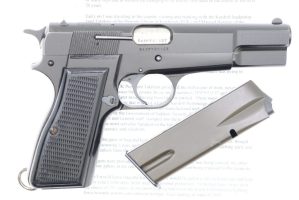 Ultra Rare, Browning FN High Power, Iraq Presentation Pistol, FB01347