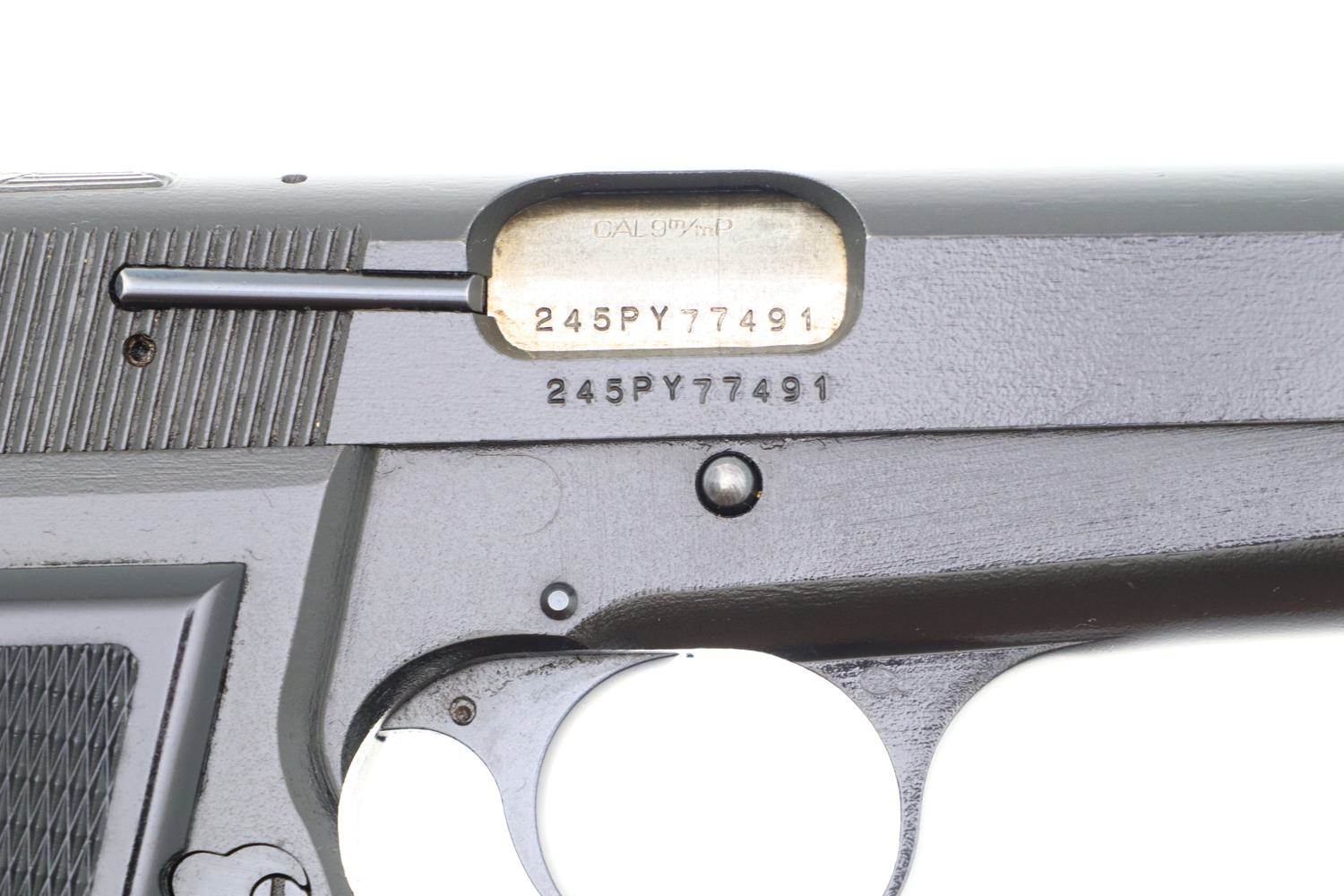 Ultra Rare, Browning FN High Power, Iraq Presentation Pistol, FB01348 - Image 5