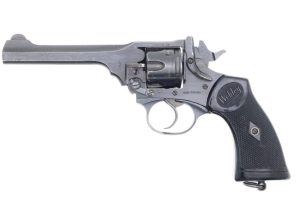 Webley MK IV Revolver, War Finish, WWII, 105121, FB01376