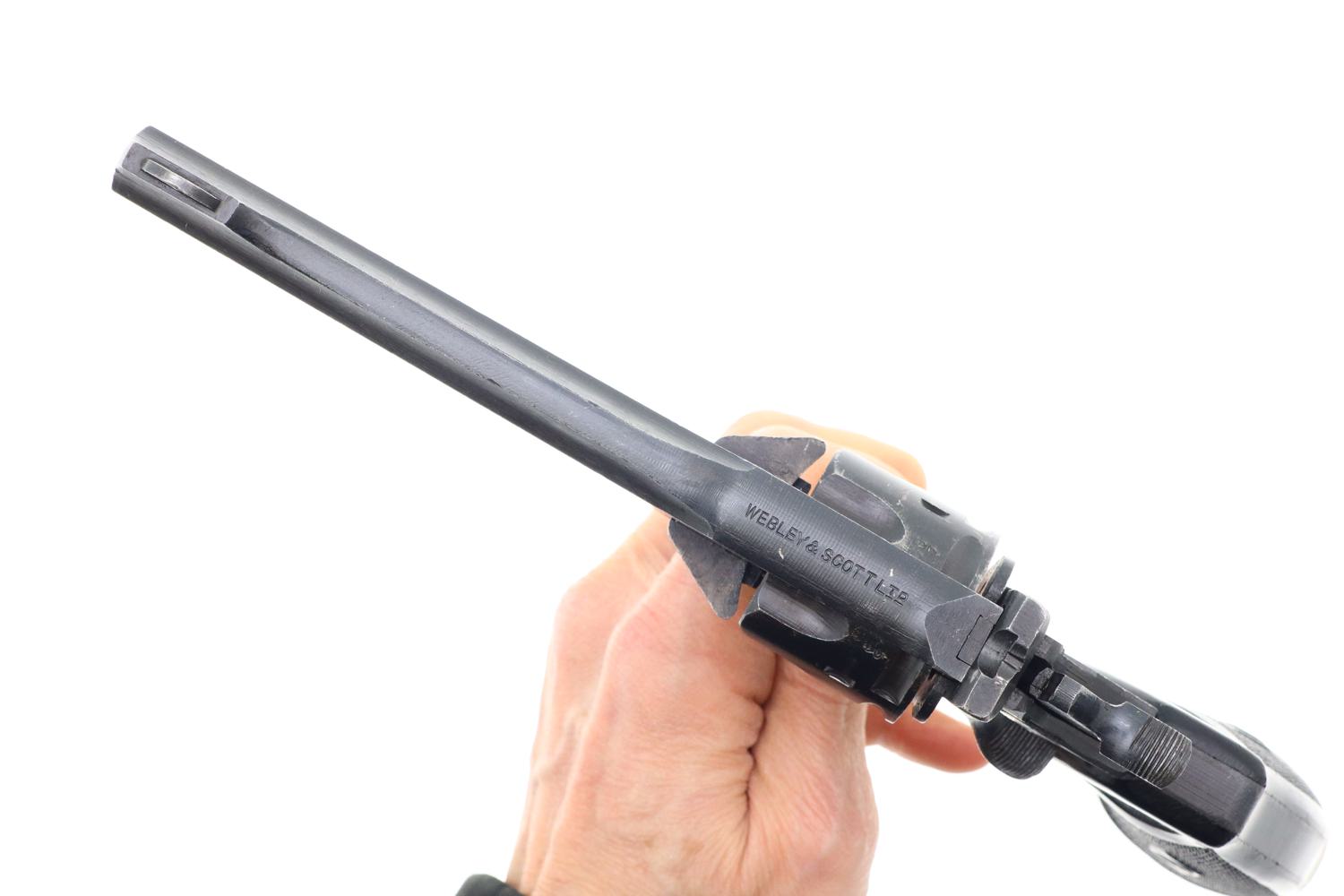Webley MK IV Revolver, War Finish, WWII, 105121, FB01376 - Image 7