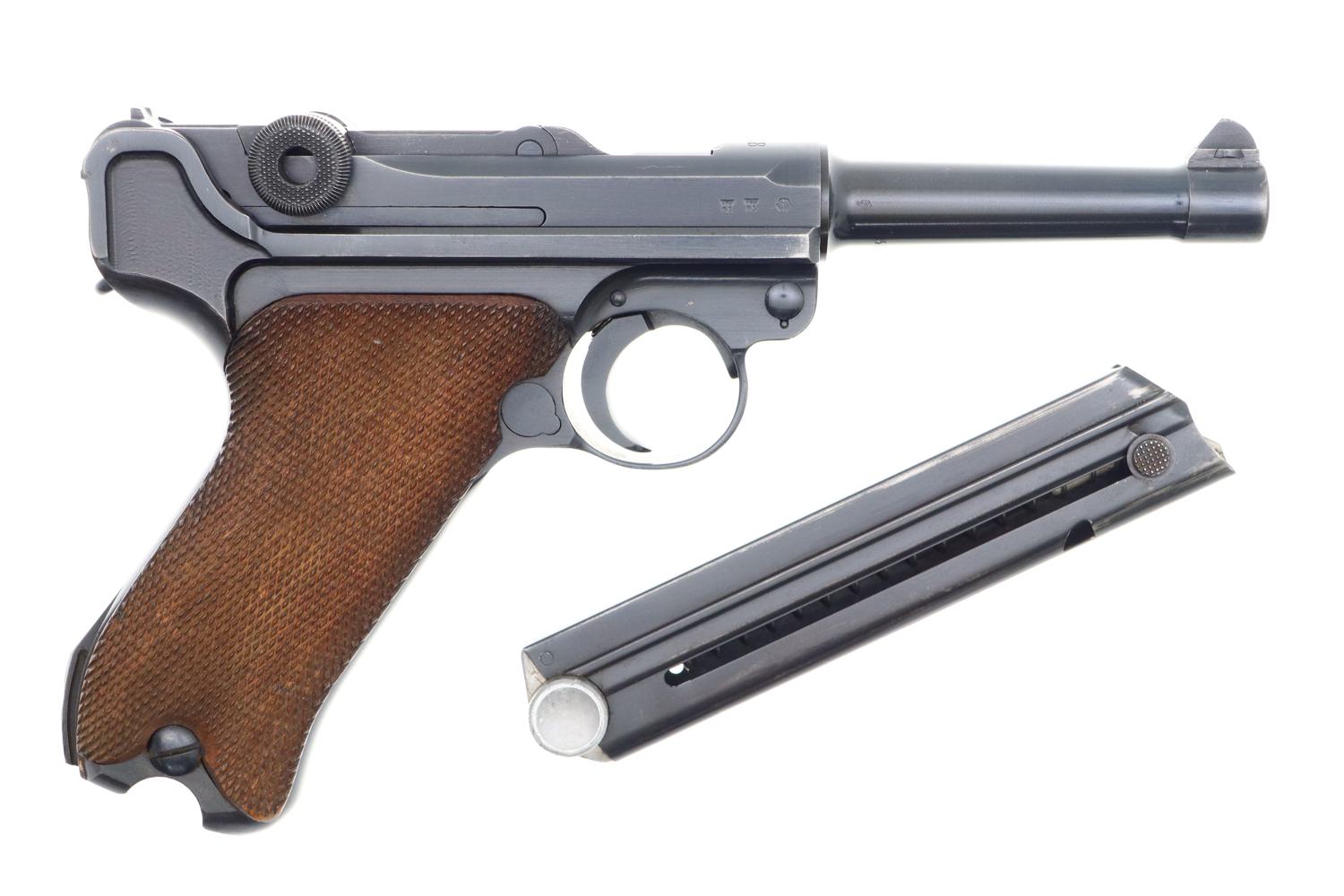 Wonderful, Mauser, P08 German Luger, 1938 dated, All Matching, FB01277 - Image 2