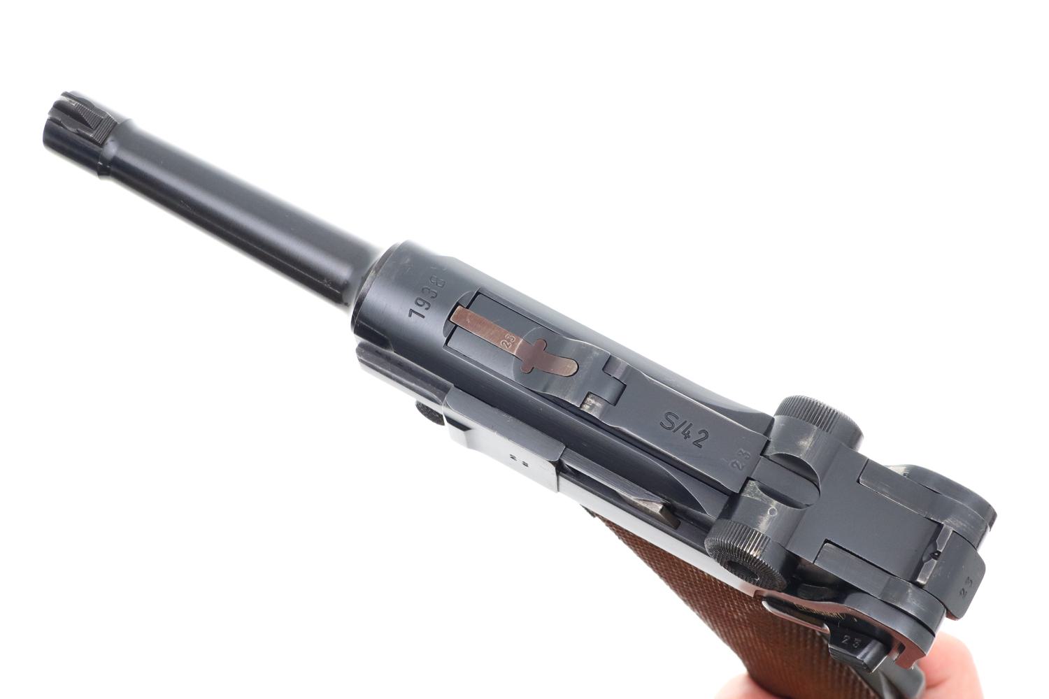 Wonderful, Mauser, P08 German Luger, 1938 dated, All Matching, FB01277 - Image 19