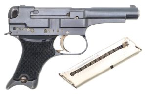 All Matching Japanese Type 94 Nambu Pistol, 7181, FB01371