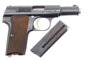 Astra 300 Pistol, German Military, WWII, 7.65mm, 597799, FB01451