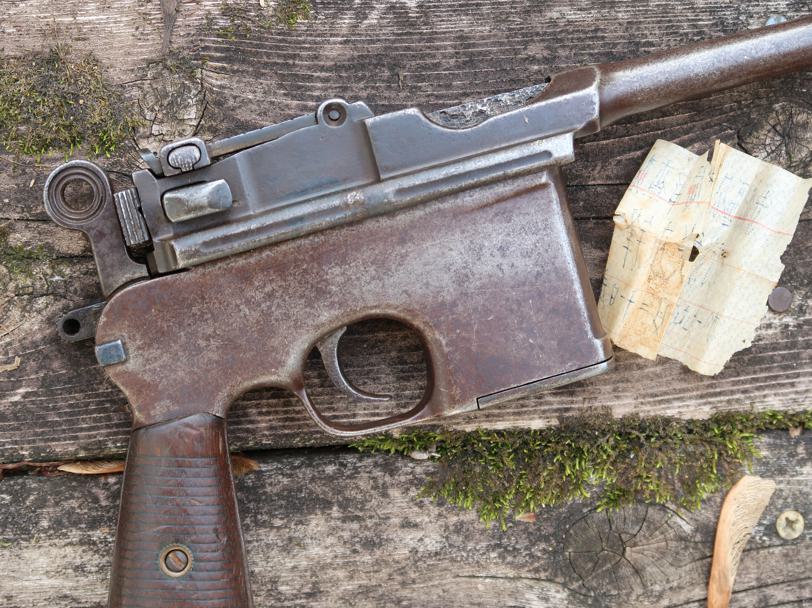 Chinese Taku Naval Dockyard C96, Flatside, Matching Grips, 1478, FB00622 - Image 3