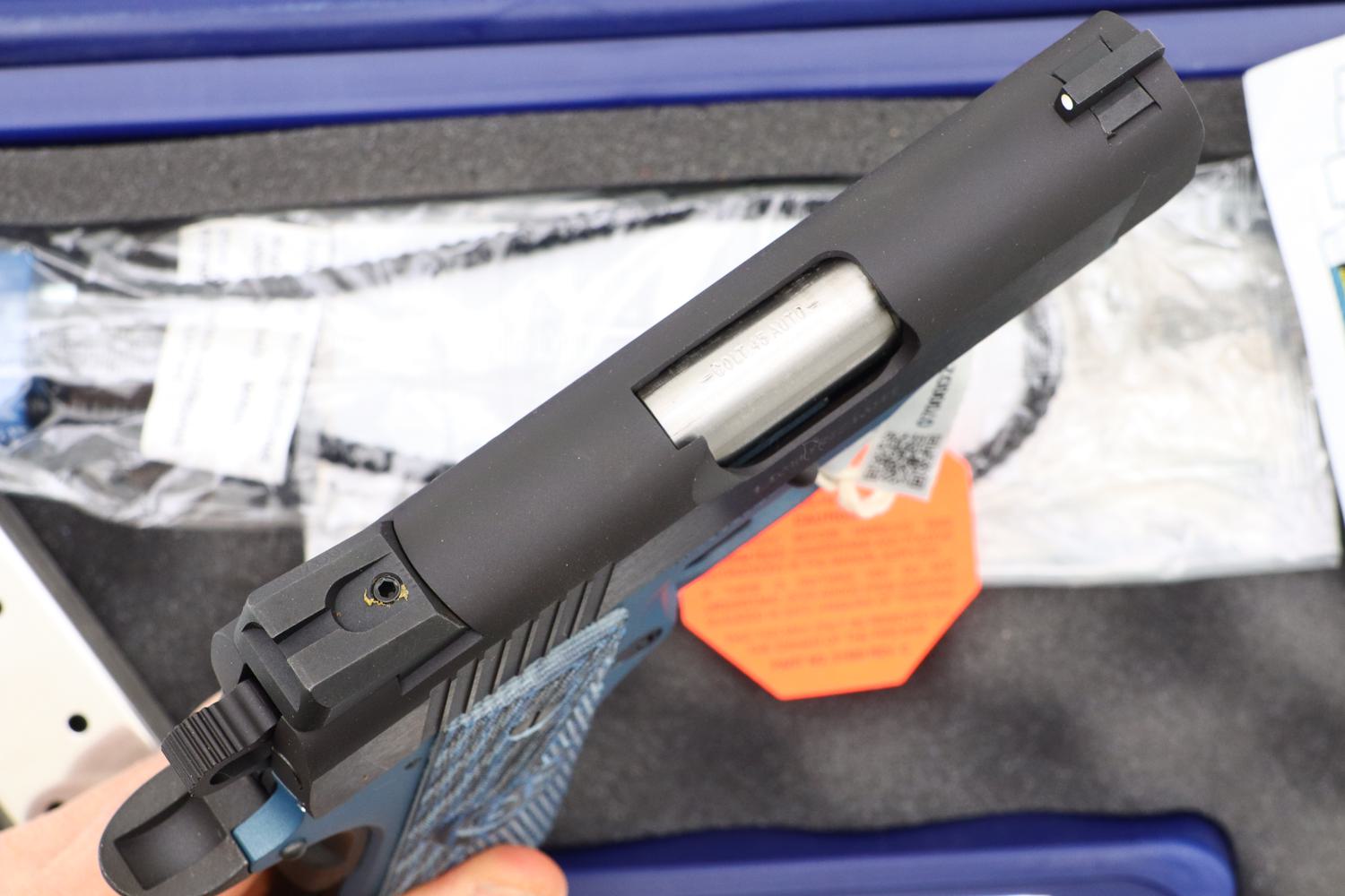 Gorgeous Colt Defender, Talo, Blue Titanium Frame, NIB,  DXE03070, FB01425 - Image 6