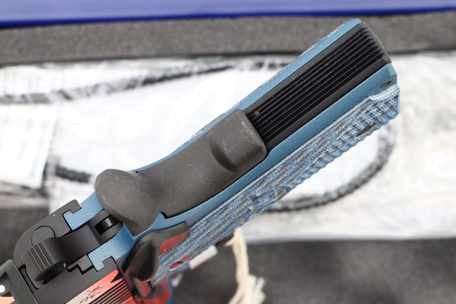 Gorgeous Colt Defender, Talo, Blue Titanium Frame, NIB,  DXE03070, FB01425 - Image 7