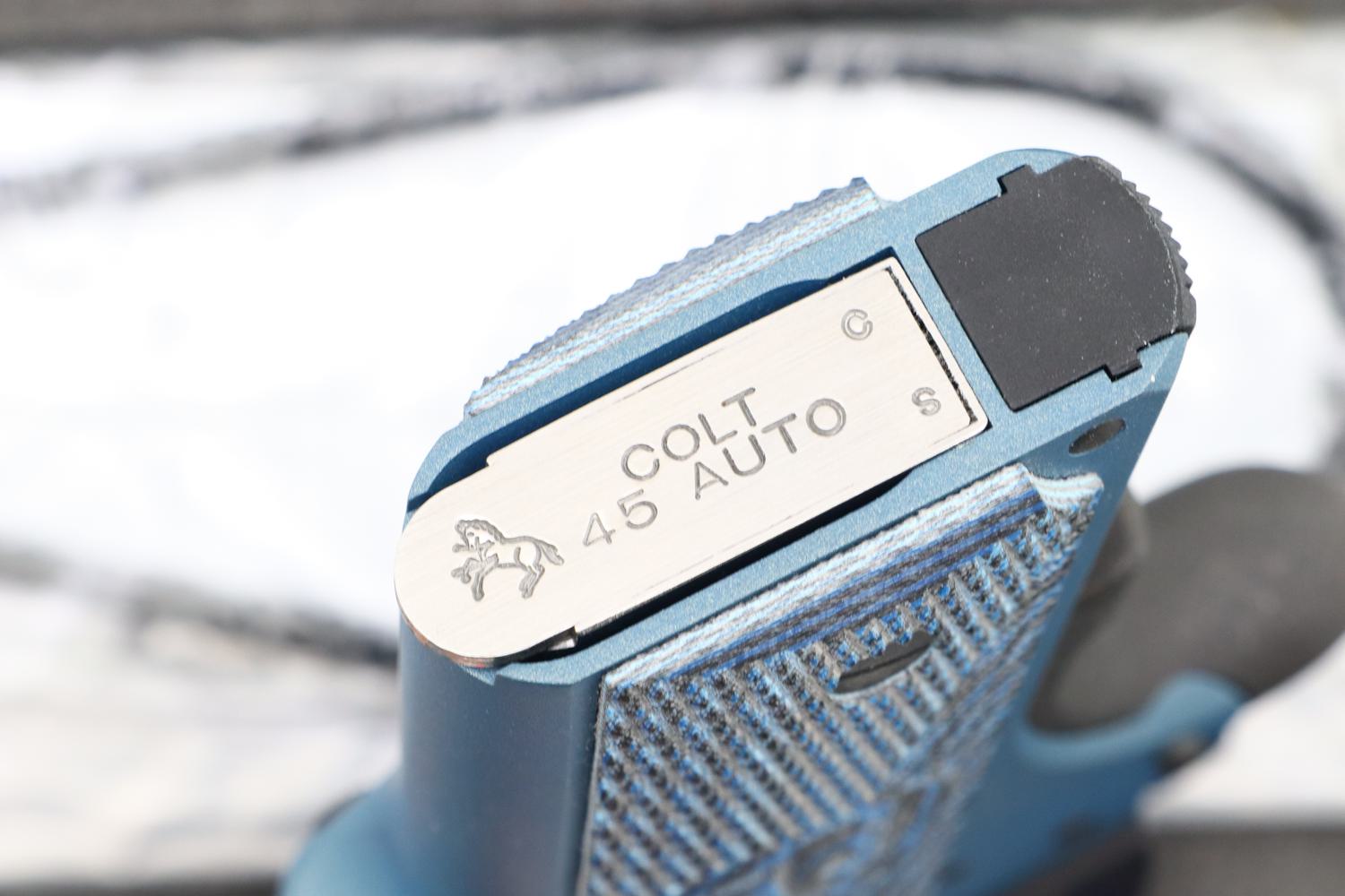 Gorgeous Colt Defender, Talo, Blue Titanium Frame, NIB,  DXE03070, FB01425 - Image 8