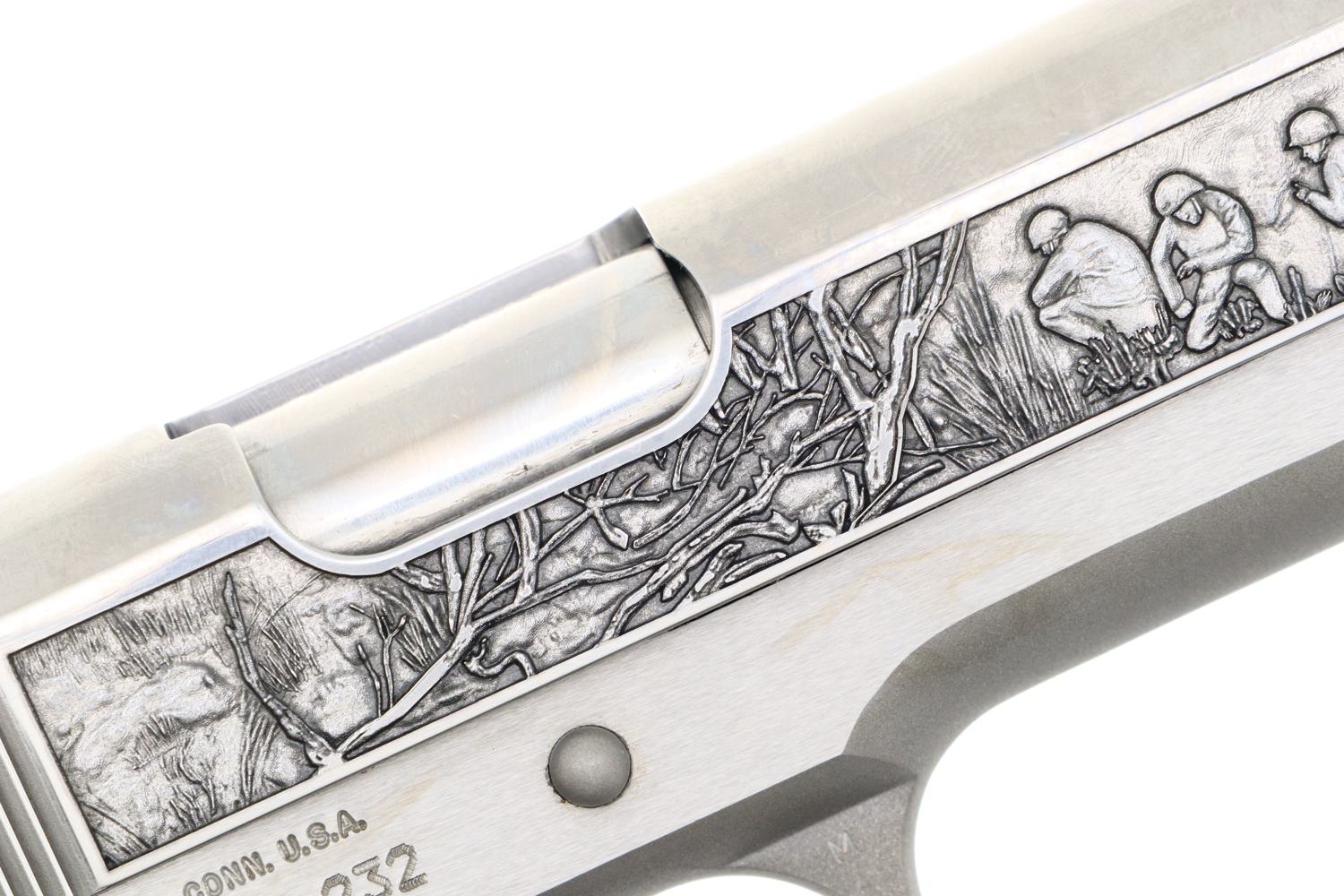 Colt Iwo Jima Engraved, Government Model, TDL232, FB01426 - Image 10