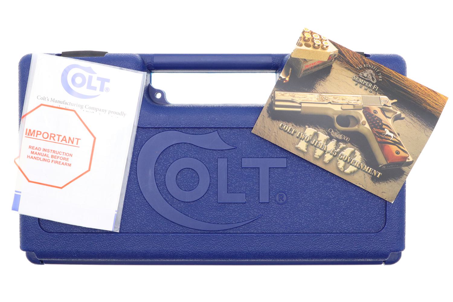 Colt Iwo Jima Engraved, Government Model, TDL232, FB01426 - Image 18