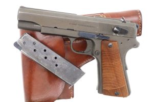 F.B. Radom VIS 35 Pistol, Phosphate, WWII German, Holster, K7304,  FB01433
