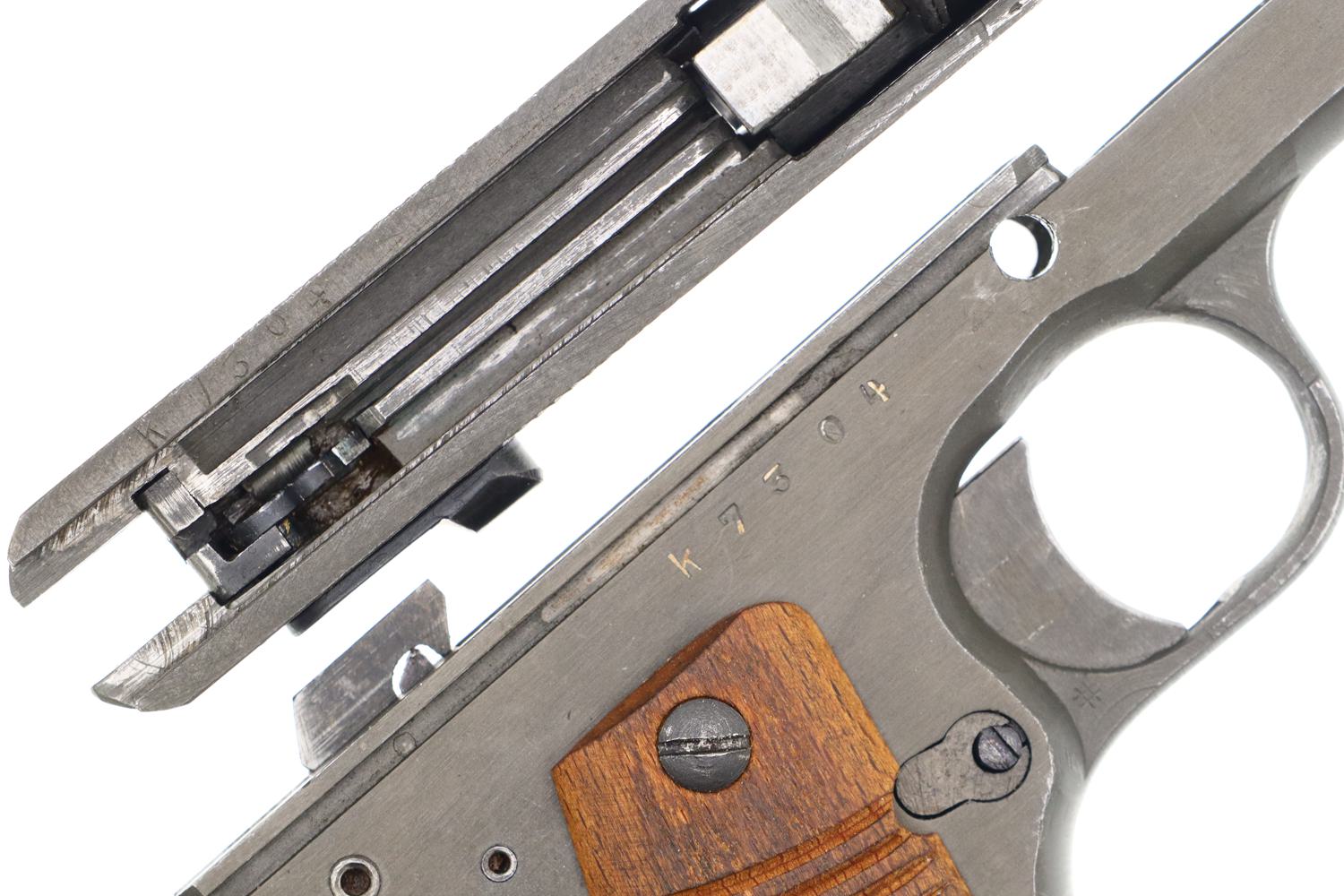 F.B. Radom VIS 35 Pistol, Phosphate, WWII German, Holster, K7304,  FB01433 - Image 12