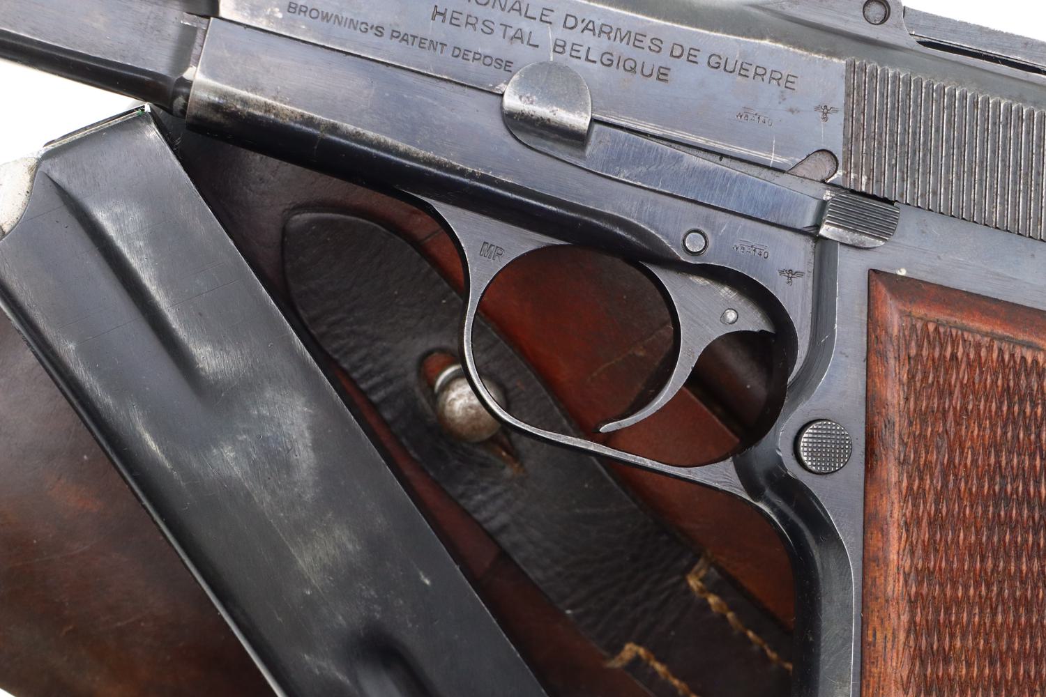 FN High Power Pistol, Tangent Sight, German WWII, 92554, FB01445 - Image 12