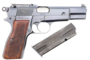 FN High Power Pistol, Pre-War, Belgian Army, 42742, FP01442