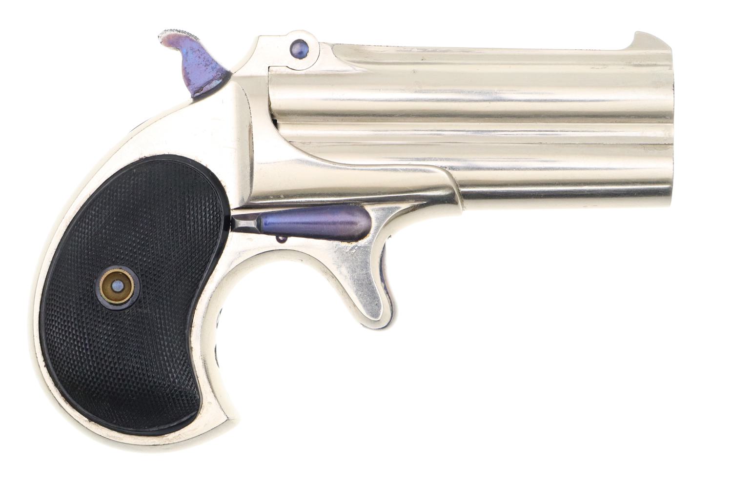 Factory Nickled Remington Derringer, 339, O-121 - Image 2
