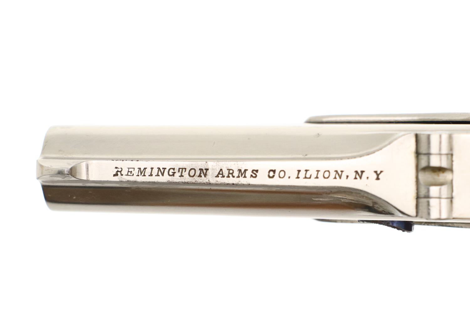 Factory Nickled Remington Derringer, 339, O-121 - Image 3