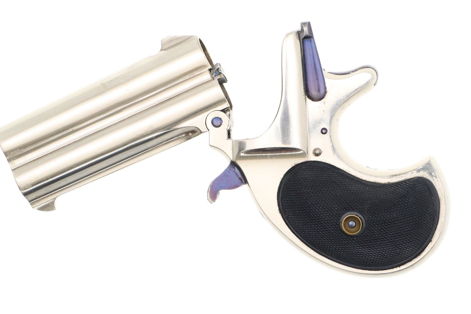 Factory Nickled Remington Derringer, 339, O-121 - Image 4