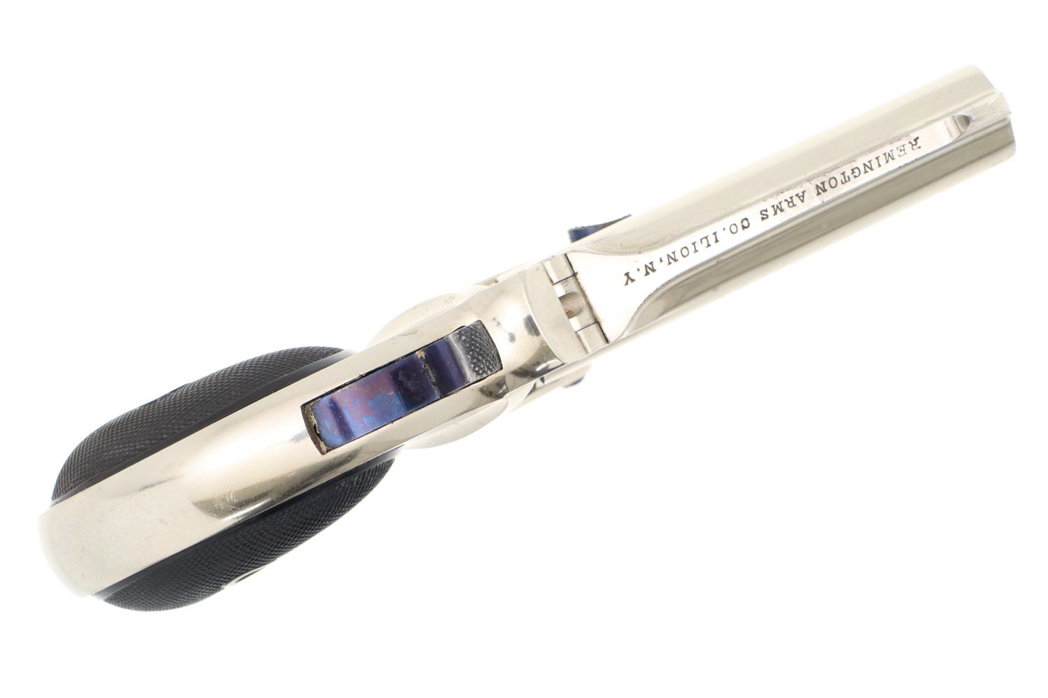 Factory Nickled Remington Derringer, 339, O-121 - Image 10