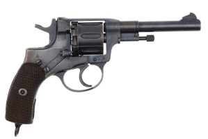 Russian Nagant M1895 Revolver, Tula Arsenal, 1939, AM575, FB01413