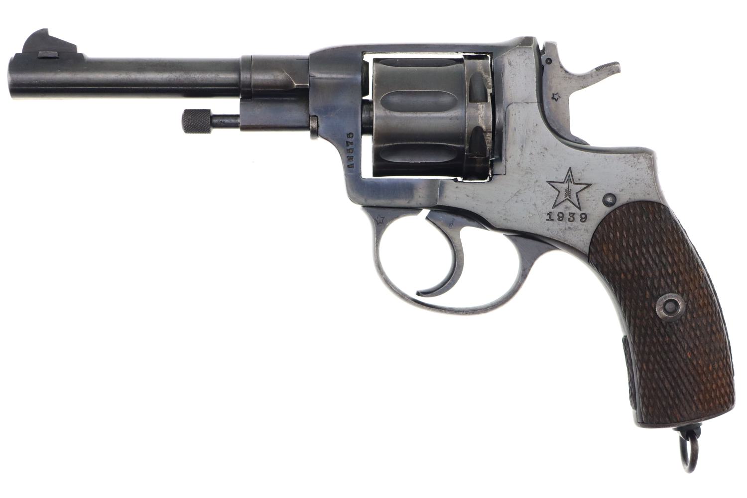 Russian Nagant M1895 Revolver, Tula Arsenal, 1939, AM575, FB01413 - Image 2