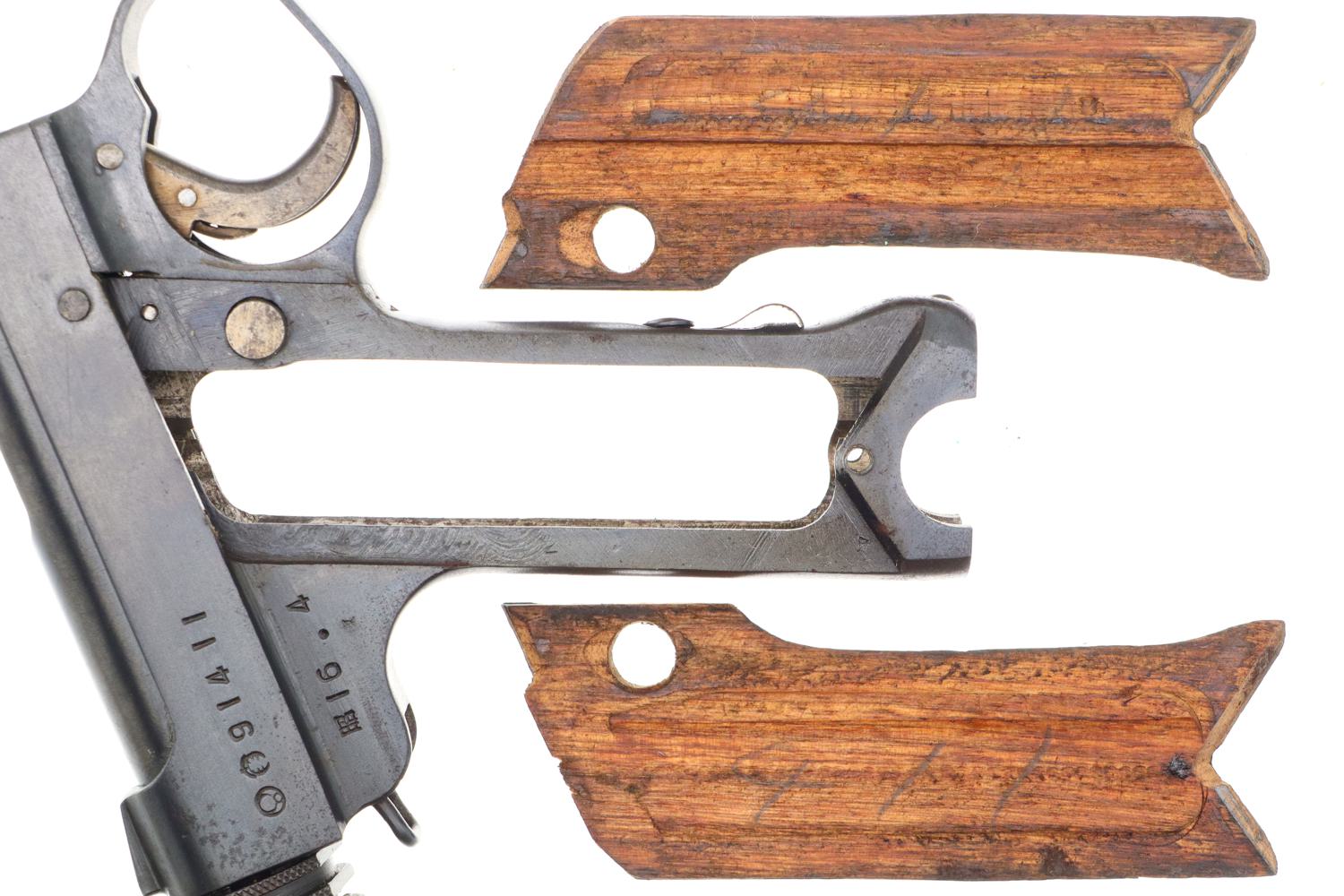 Japanese Type 14 Nambu Military Pistol, Matching Magazine, 91411, FB01369 - Image 9