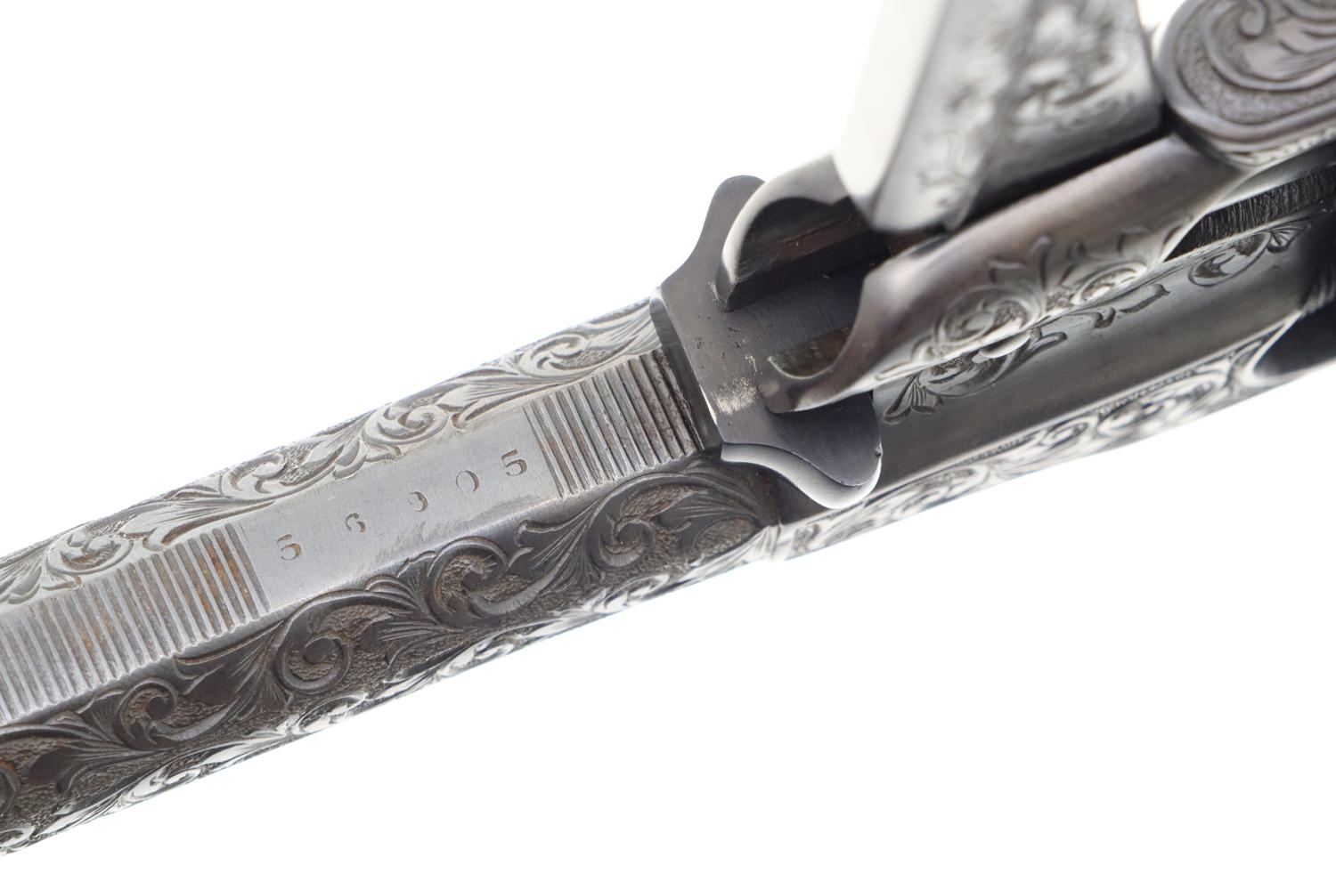 Remington 1858 New Model Army Revolver, Engraved, Cal .44, 56905, O-128 - Image 13