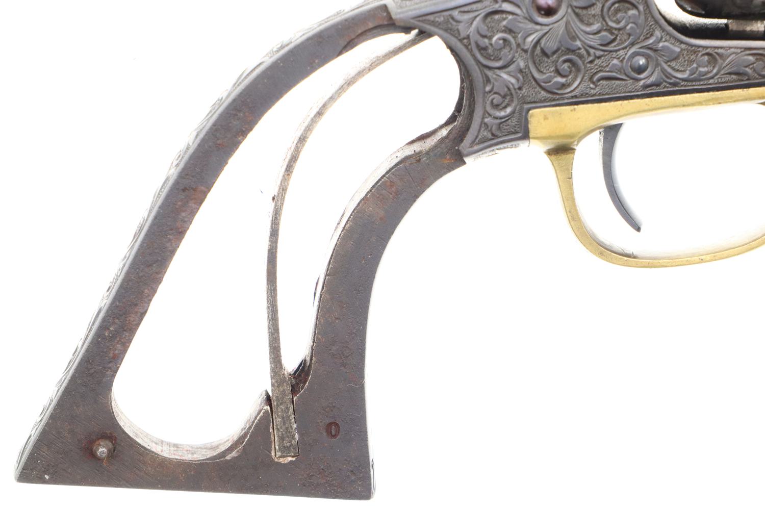Remington 1858 New Model Army Revolver, Engraved, Cal .44, 56905, O-128 - Image 17