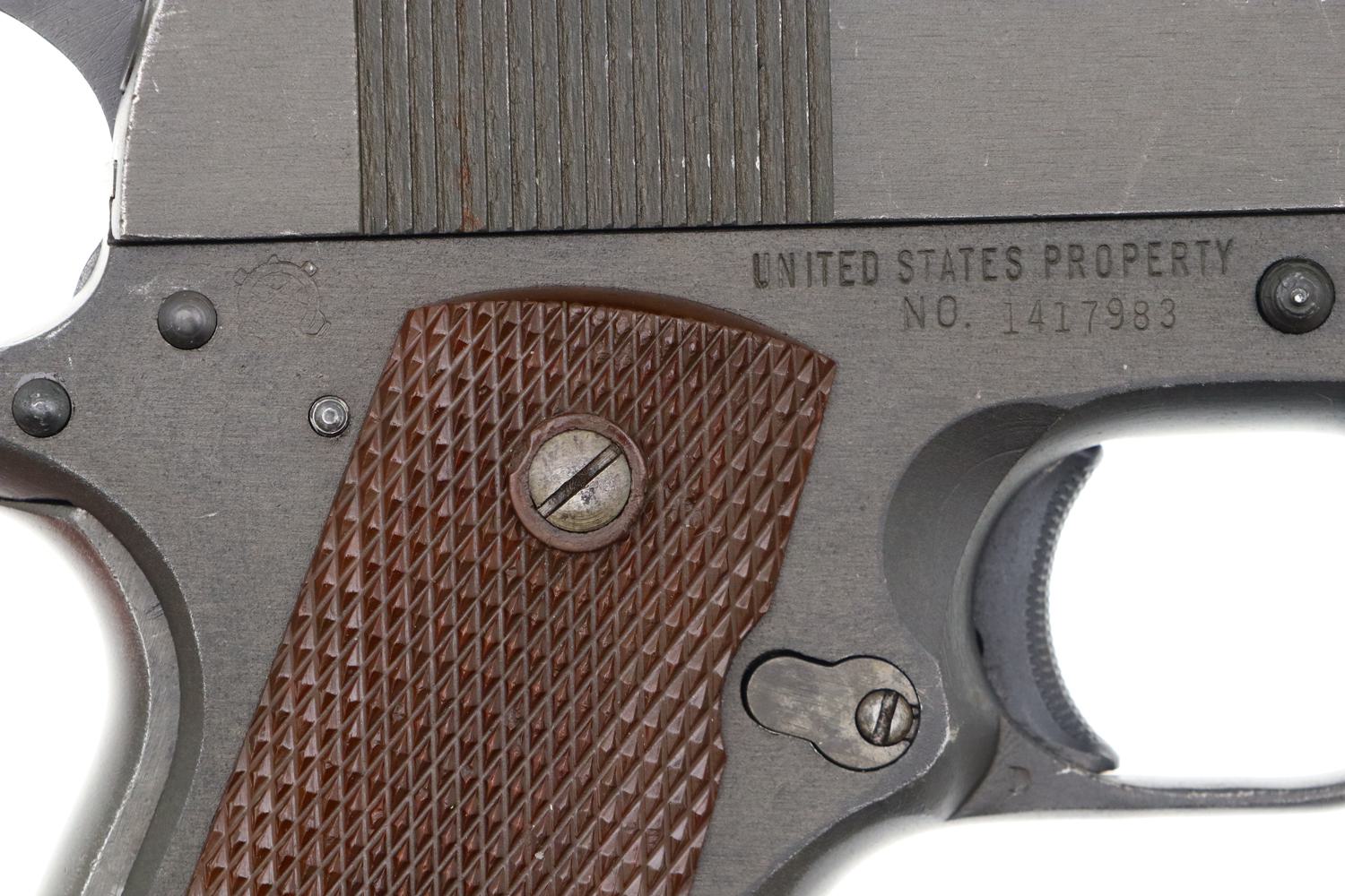 Remington Rand Pistol, M1911A1, U.S. Army, 1417983, FB01417 - Image 11