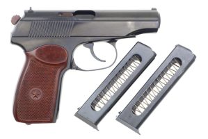 Russian Izhevsk Makarov, NO IMPORT MARKS, Dated 1963, 4541, FB01409