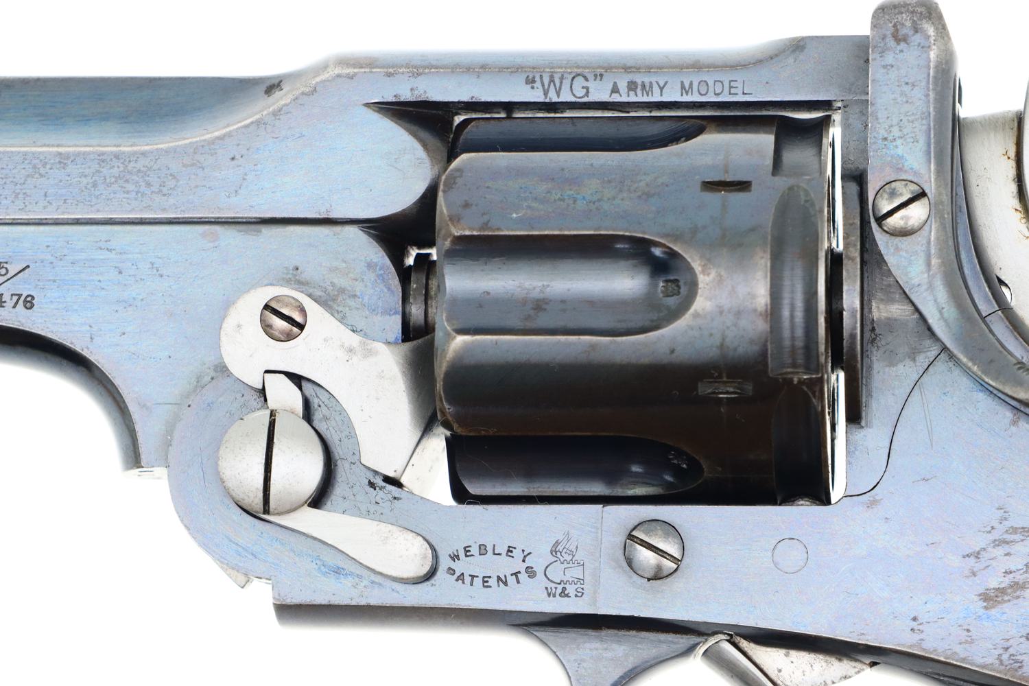 Webley “WG” Army Revolver, Cal. .455/.476, 16179, FB01375 - Image 3