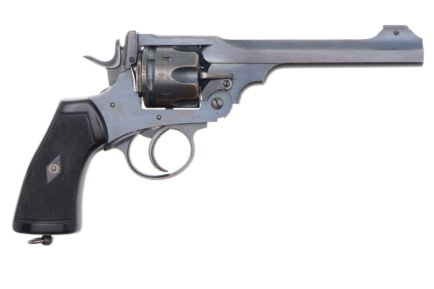 Webley Mark VI Revolver, British Military WWI, .455, 74920, FB01374