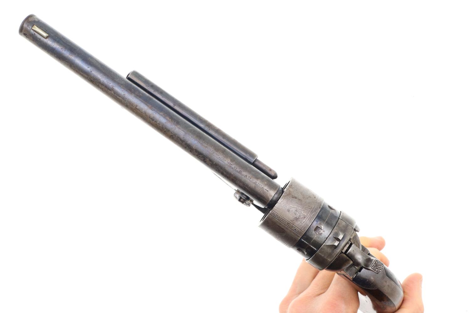 Colt 1860 Army Revolver, Richards Conversion, 194337, O-130 - Image 4