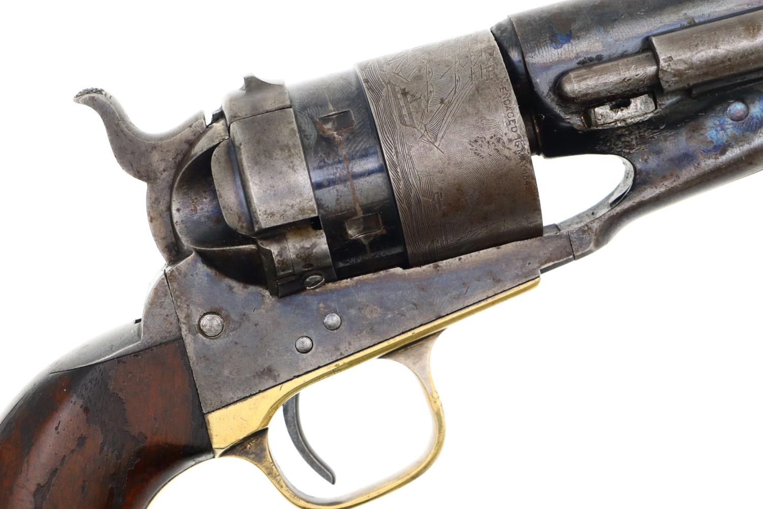 Colt 1860 Army Revolver, Richards Conversion, 194337, O-130 - Image 7