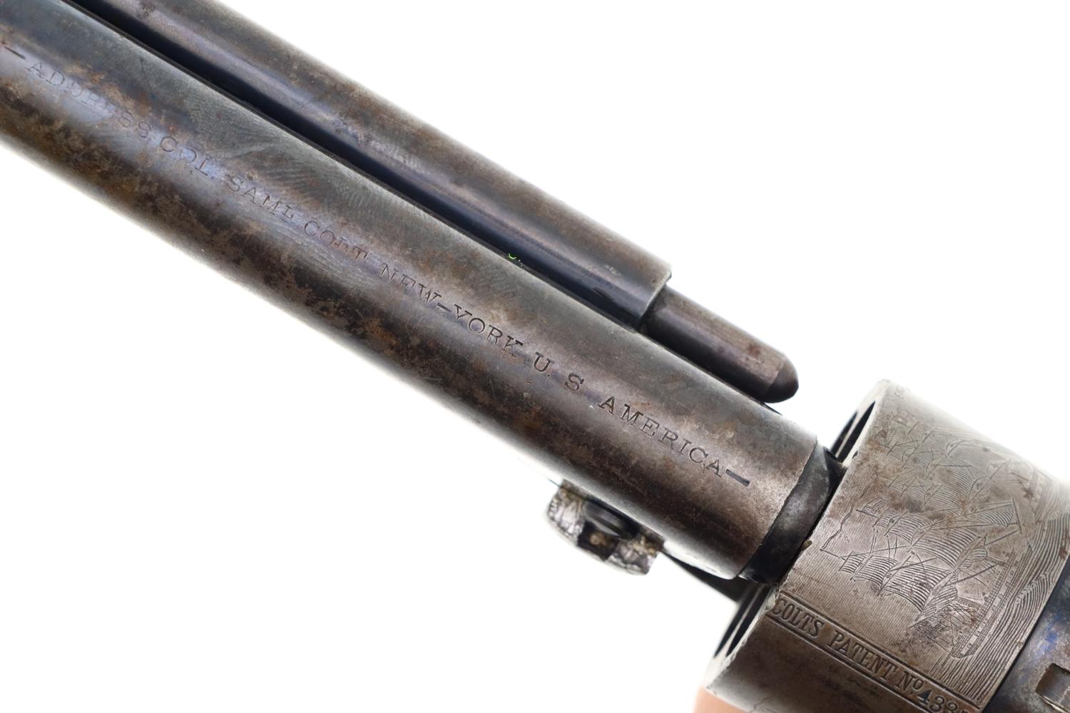 Colt 1860 Army Revolver, Richards Conversion, 194337, O-130 - Image 9