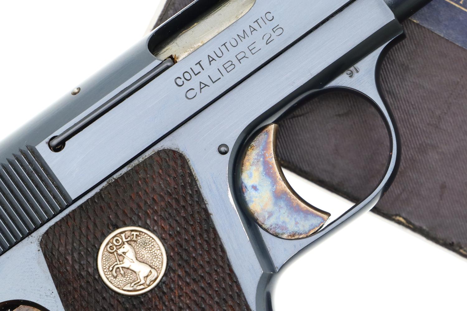 Colt 1908 Vest Pocket Pistol, Boxed,  #375139, FB01531 - Image 9