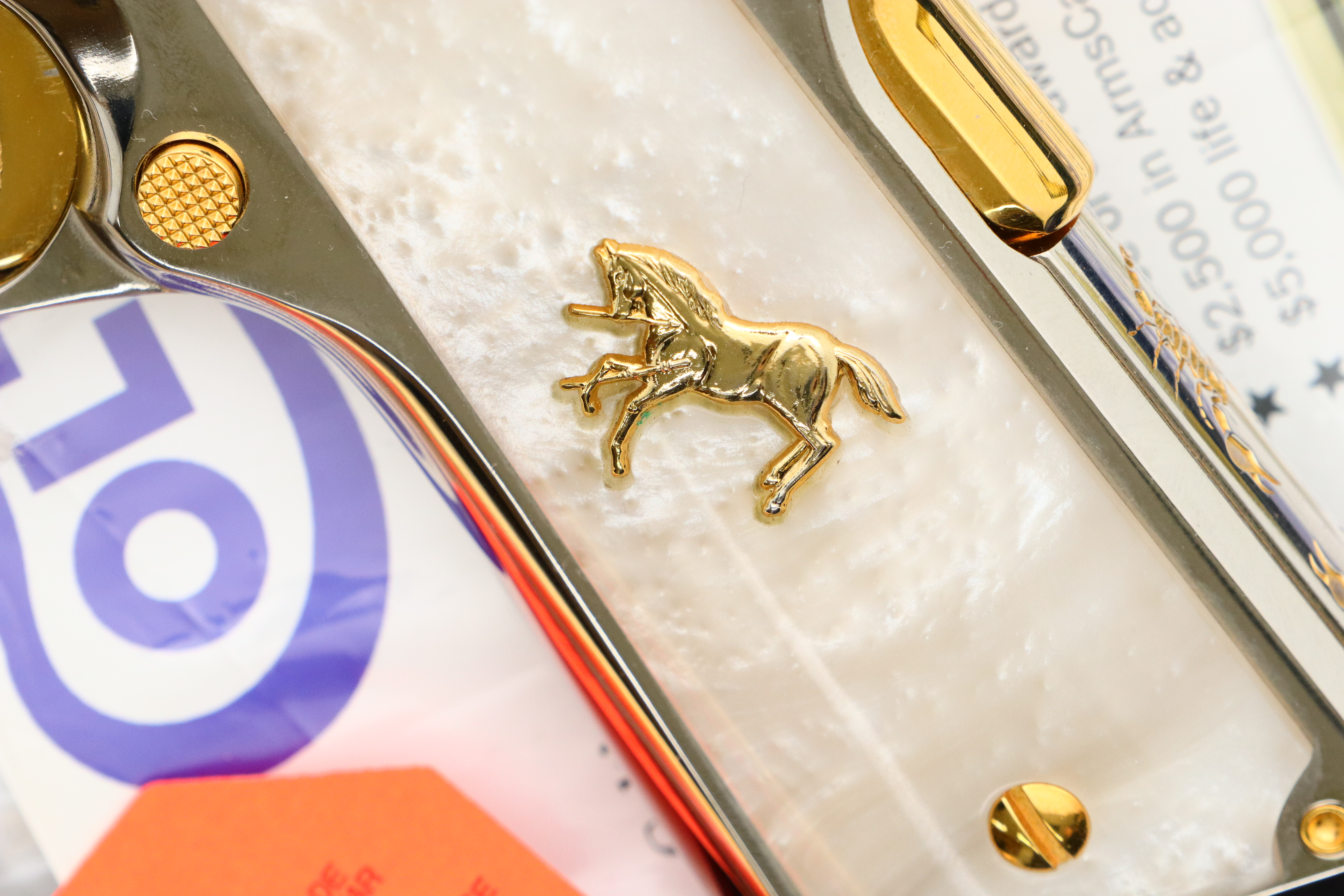 Colt, Government Model Pistol, GOLD, .38 Super, 2930970, FB01427 - Image 5