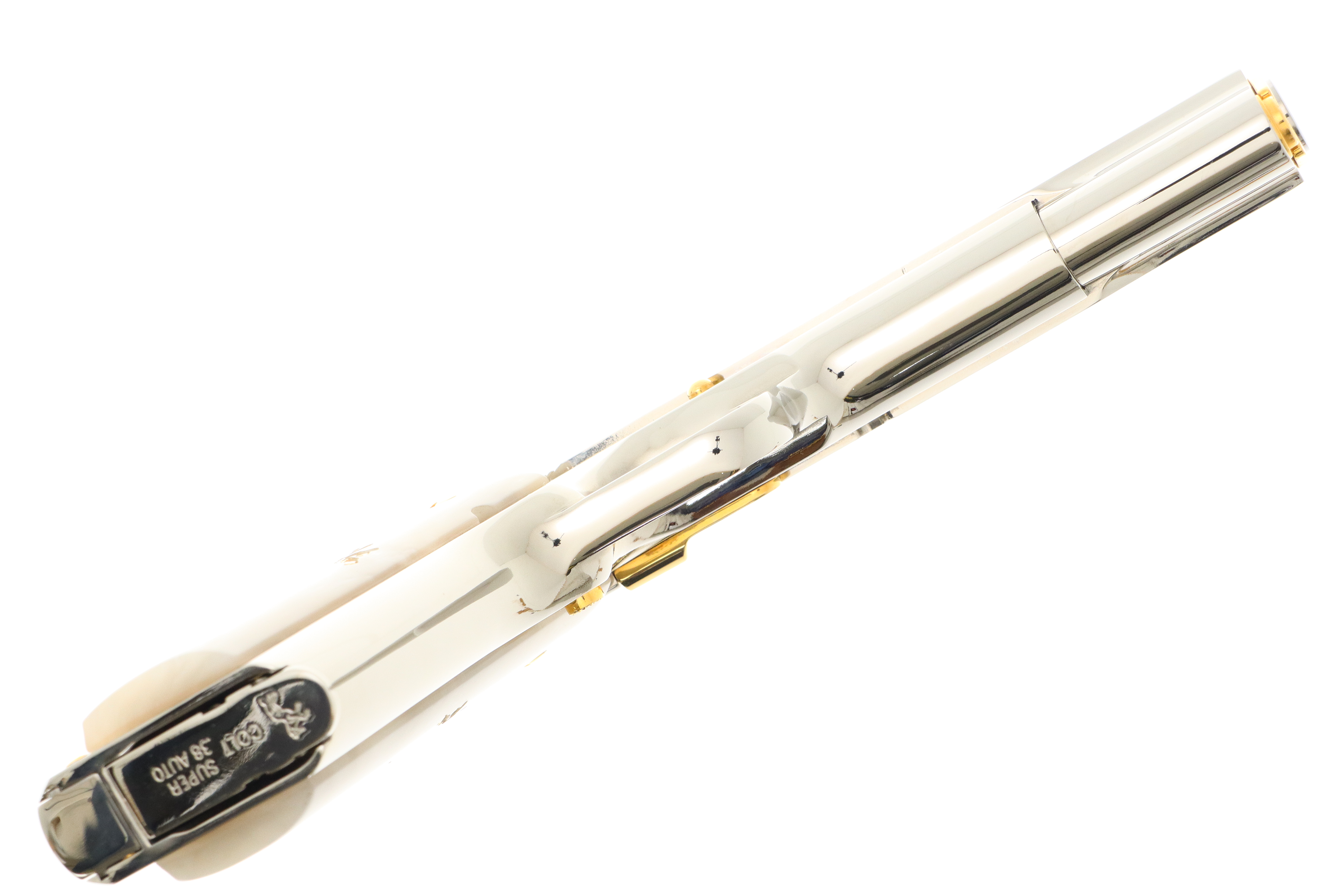 Colt, Government Model Pistol, GOLD, .38 Super, 2930970, FB01427 - Image 8