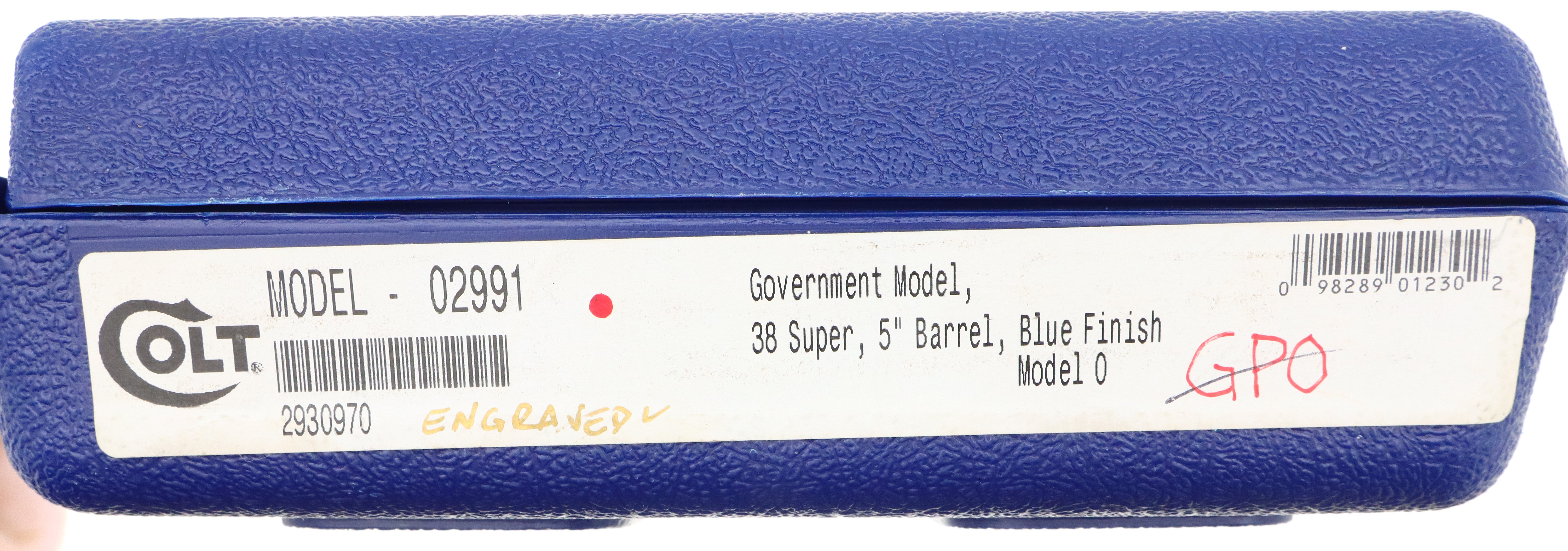 Colt, Government Model Pistol, GOLD, .38 Super, 2930970, FB01427 - Image 14