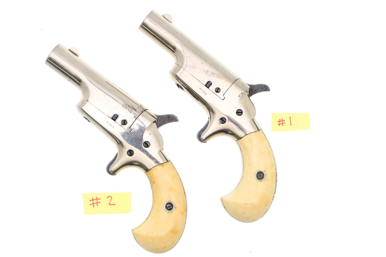 Colt Third Model Derringer Pair, .41 Caliber, 38450E, 38454E, O-124 - Image 4