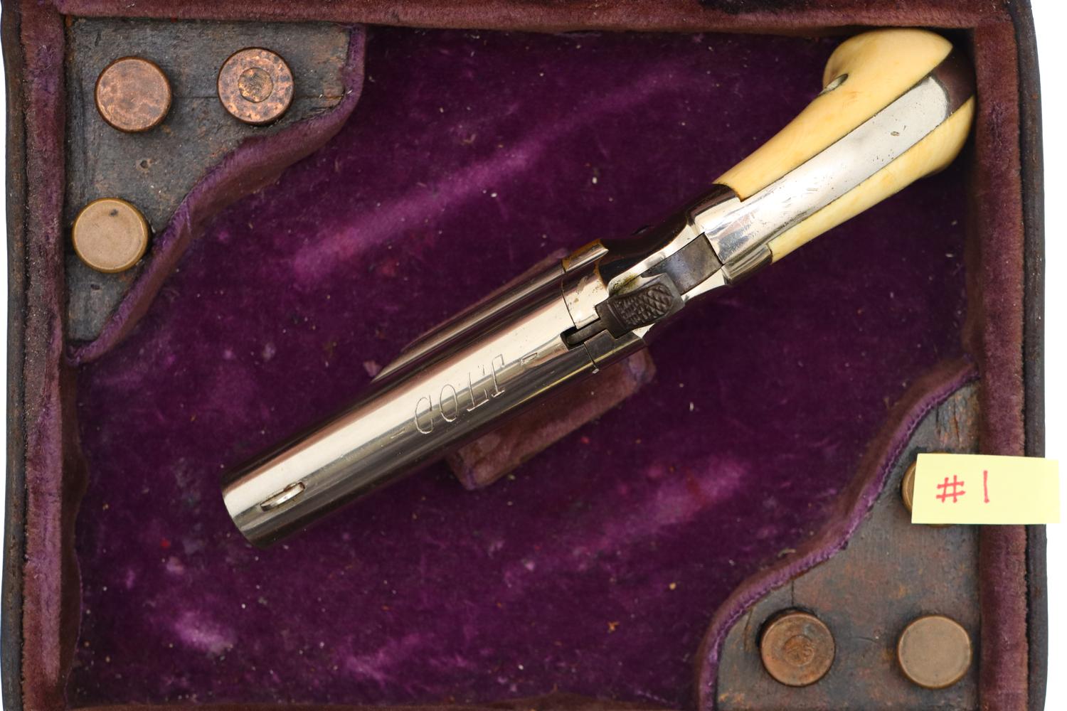 Colt Third Model Derringer Pair, .41 Caliber, 38450E, 38454E, O-124 - Image 5